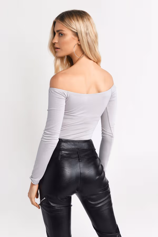 Cosette Off The Shoulder Bodysuit - Ivory