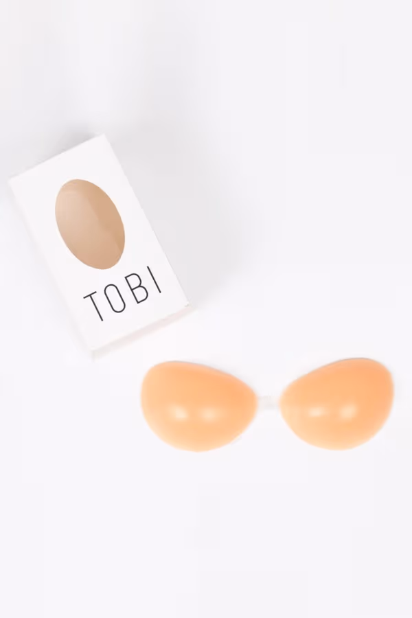 Backless Silicone Bra - Nude