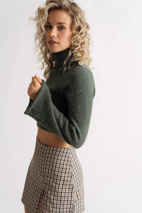 Pursuit Of Coziness Turtleneck Sweater - Off White