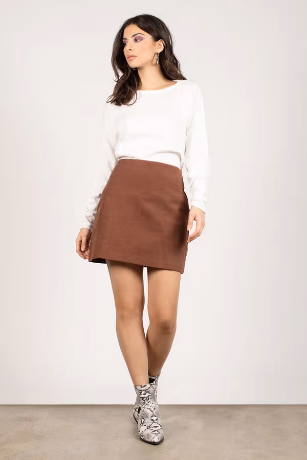 Twist It Open Back Mini Dress - Ivory