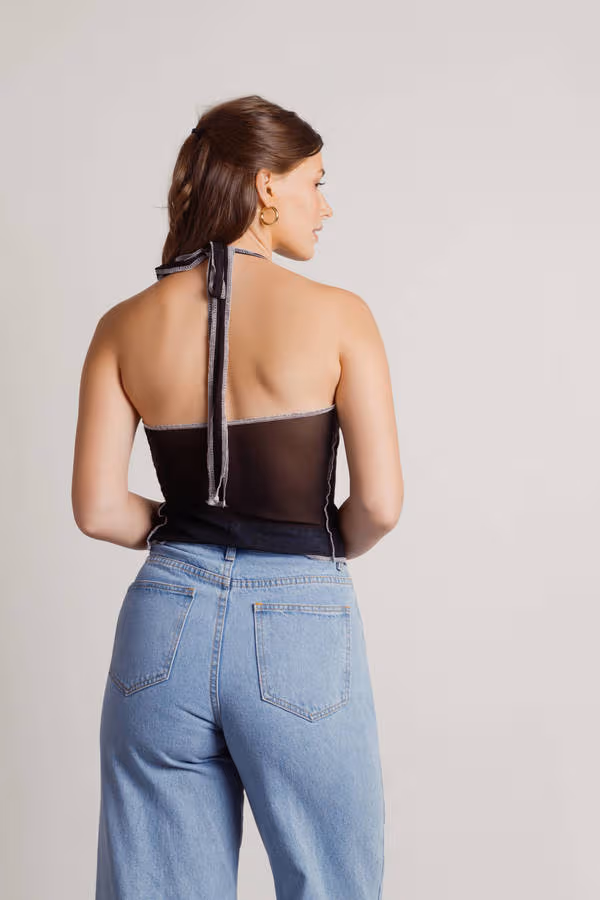 A Time Before Crop Top - Orange