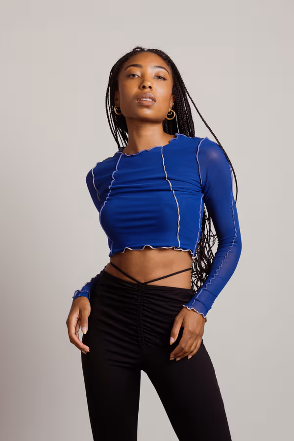 Saint Crop Top - Chocolate