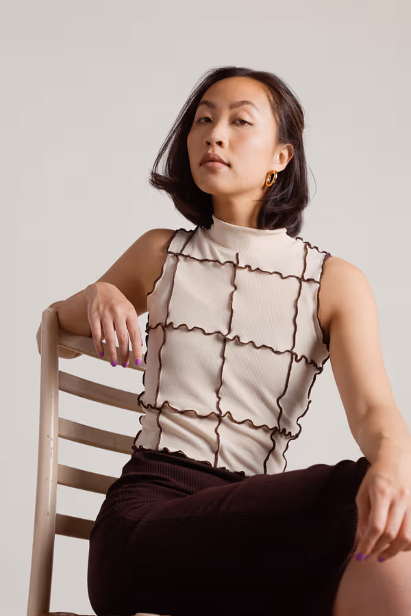 Perfect Timing Tank Top - Beige