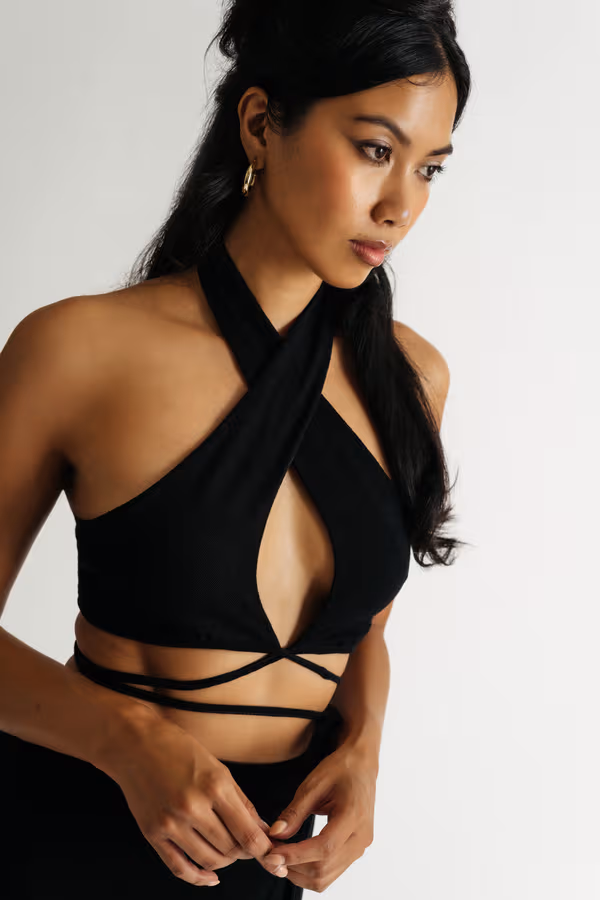 Sami Crop Top - Beige