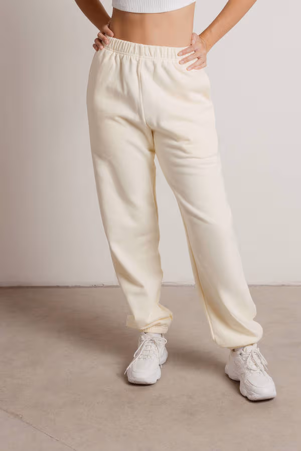 Homebody Stretchy Sweatpants - Green