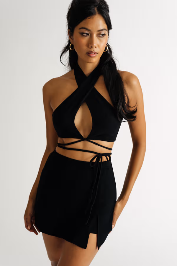 Sami Crop Top - Beige