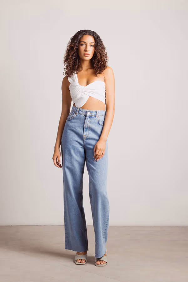 Connection Crop Top - White
