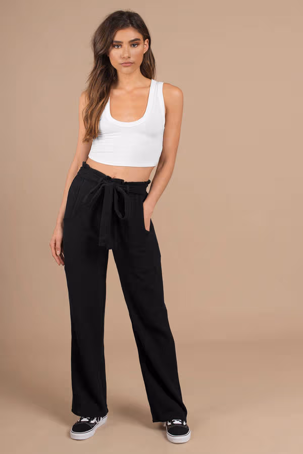 Stillwater The Beach Paperbag Pants - Black