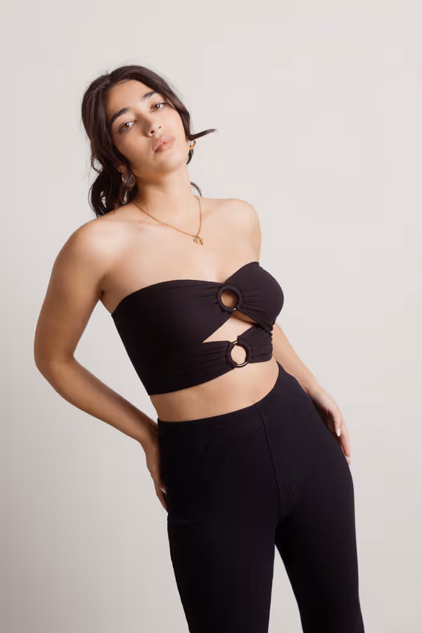 Bandits Crop Top - Sage