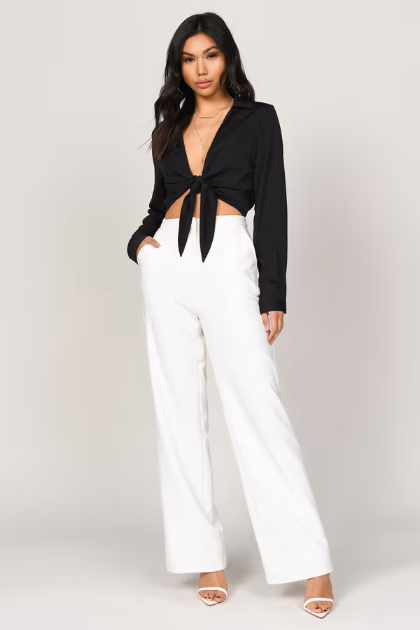 Every Time Crop Top - Black