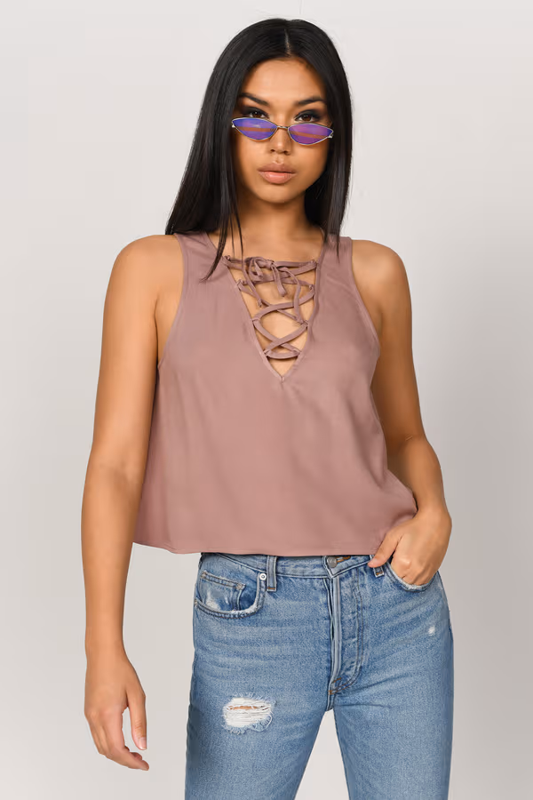 Willow Crop Top - Black