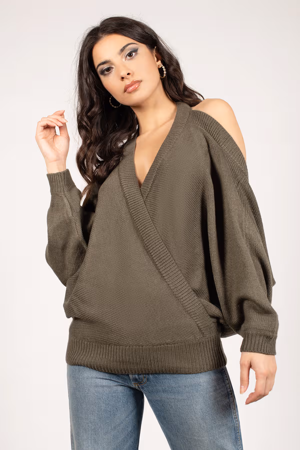 Evana Oversized Sweater - Toast