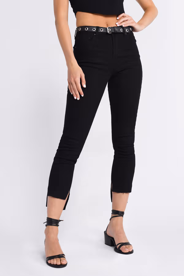 Vista High Rise Jeans - Black