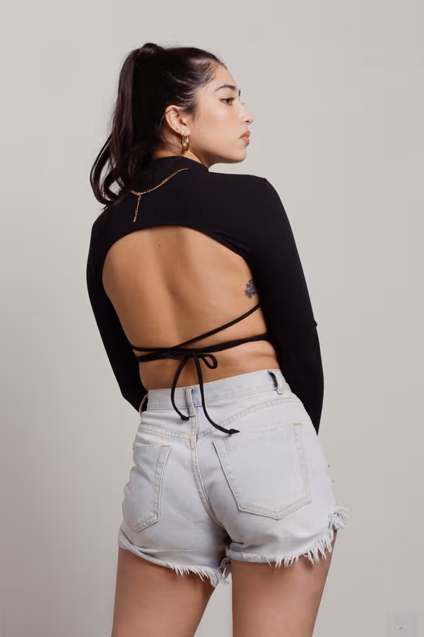 Jessie Crop Top - White