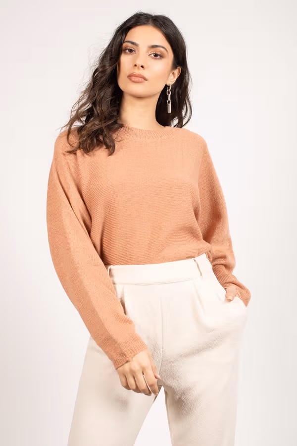 Wander Around Knit Sweater - Sienna