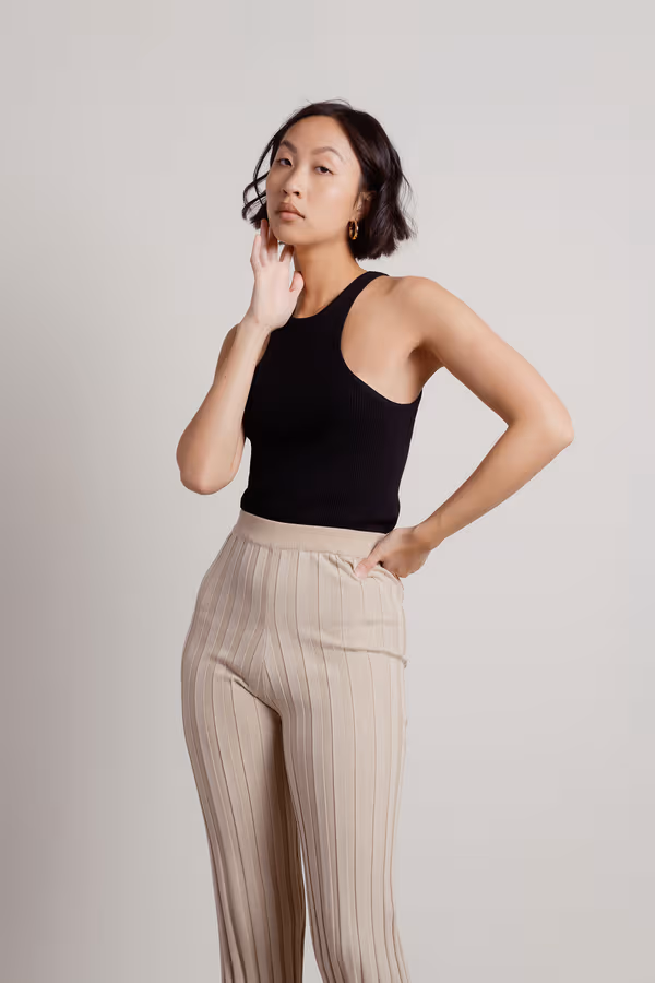 Amina Tank Top - Black