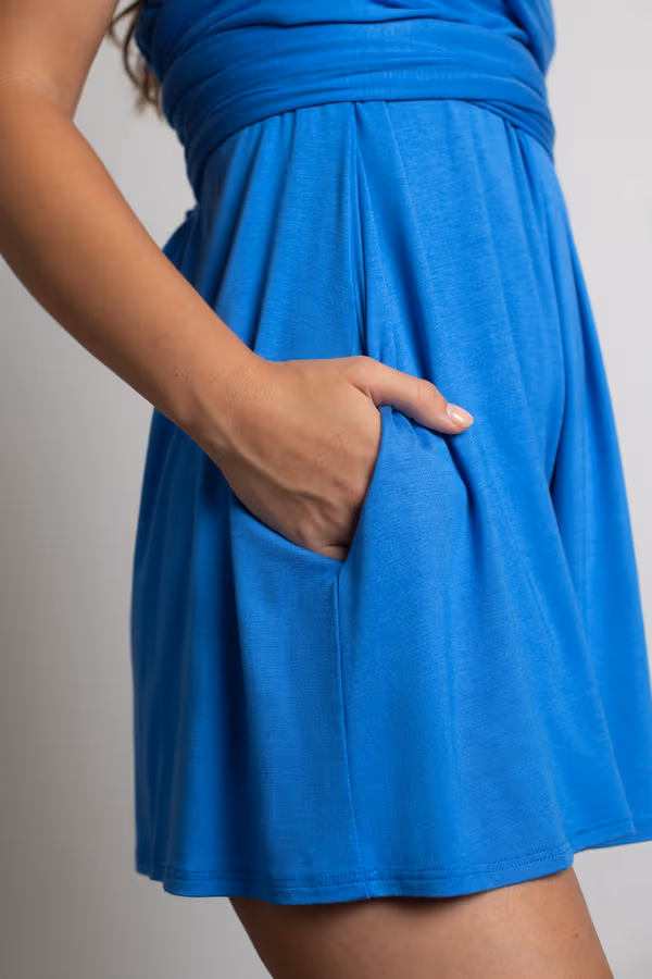 Mix It Up Multiway Romper - Blue