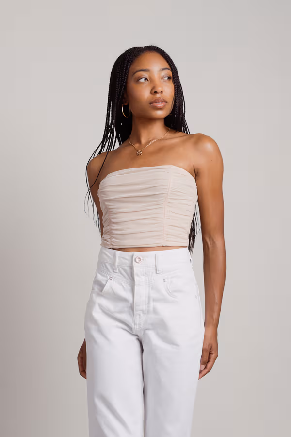 Taunting You Tube Top - Cream