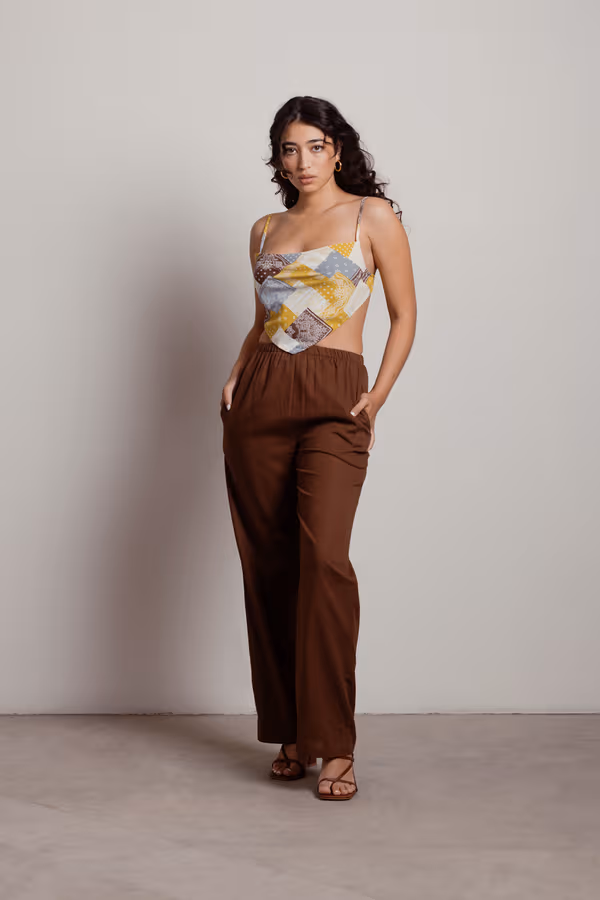 Youra Crop Top - Blue