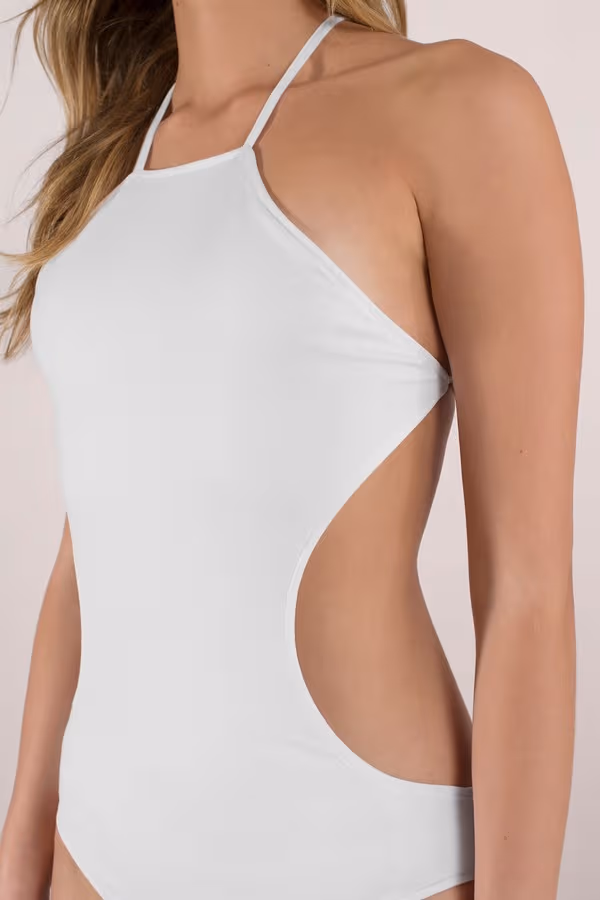 Frankie Backless Bodysuit - Black