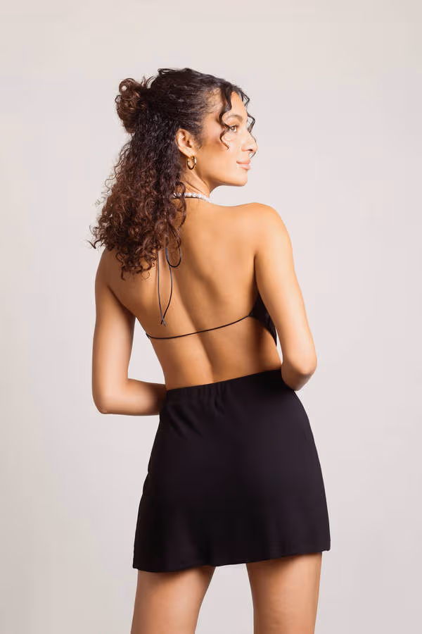 These Days Crop Top - Blue