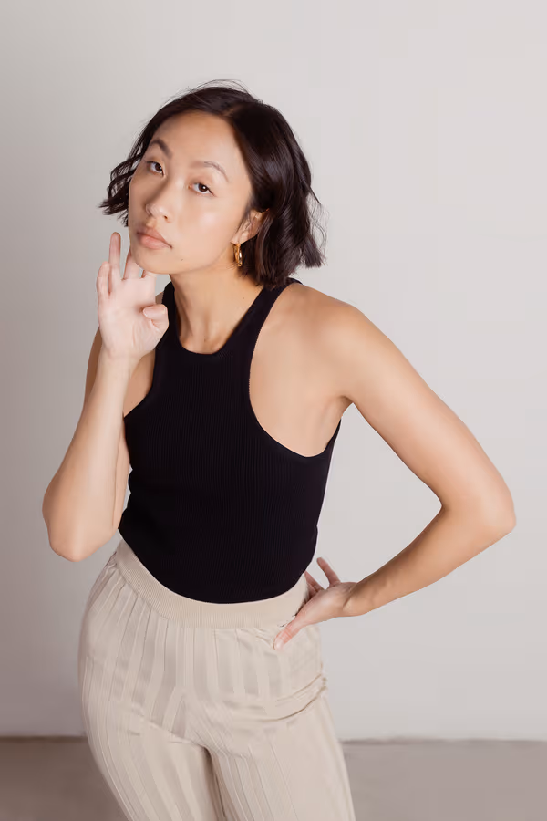 Amina Tank Top - White