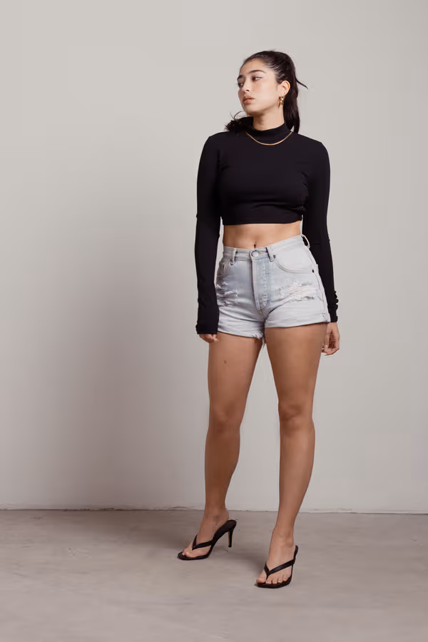 Jessie Crop Top - White