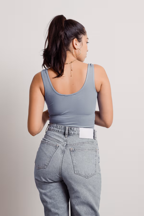 Eva Tank Top - Peri Blue