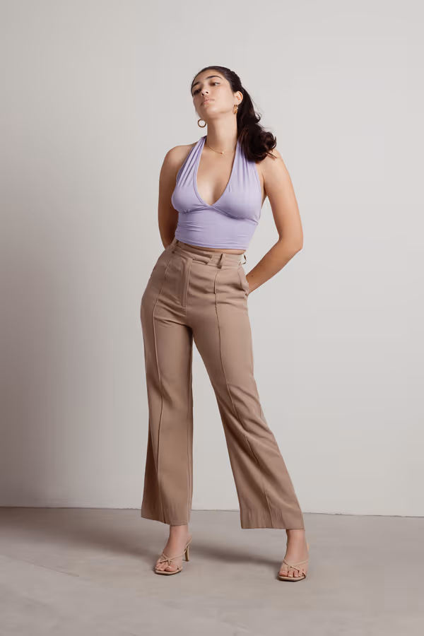 Kyle Crop Top - Ivory