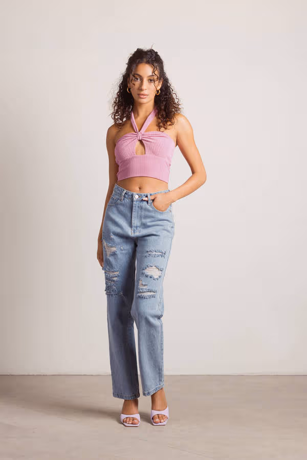 Super Hyper Crop Top - Pink