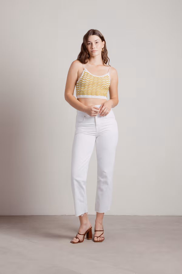 Nothing Like You Crop Top - Green