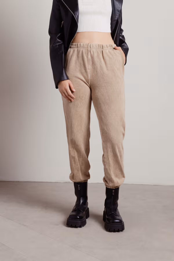 Everyday French Terry Sweatpants - Mocha