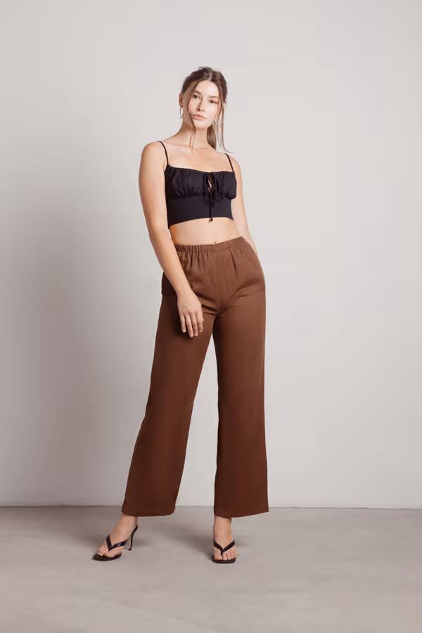 Lunya Crop Top - Black