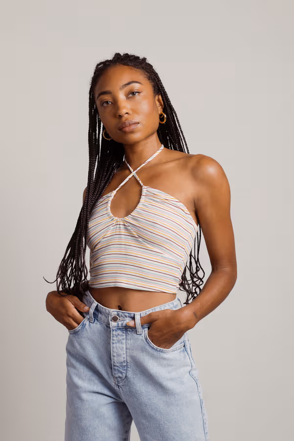 Jorja Crop Top - Multi
