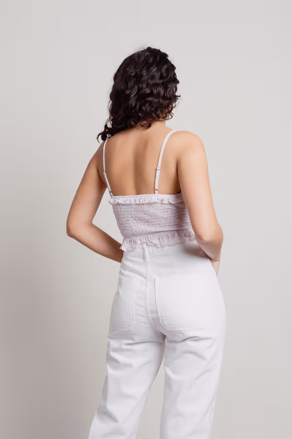 Impatient Crop Top - Pink