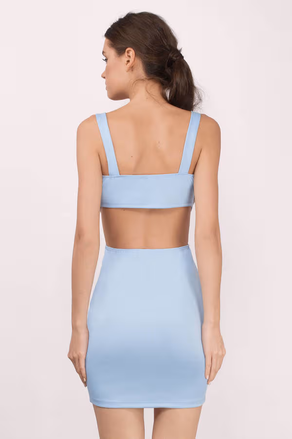 My Clarity Cutout Bodycon Mini Dress - Pink