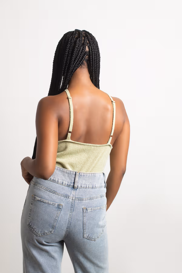 Karenina Halter Top - Light Green