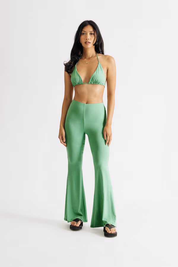 Minga Bikini Top and Pants Set - Kelly Green