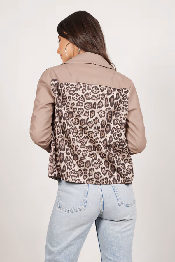 The Wild Side Moto Jacket - Navy Multi