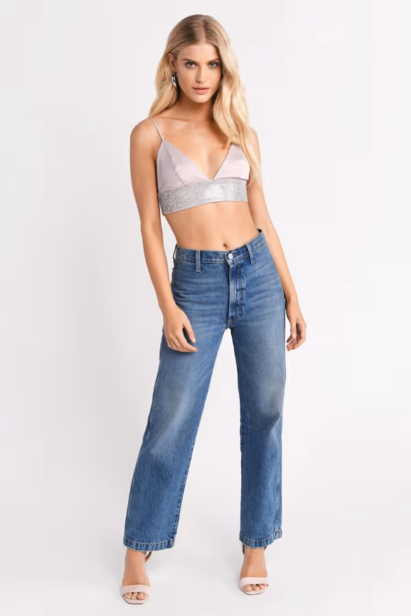 Liberated Crop Top - Black