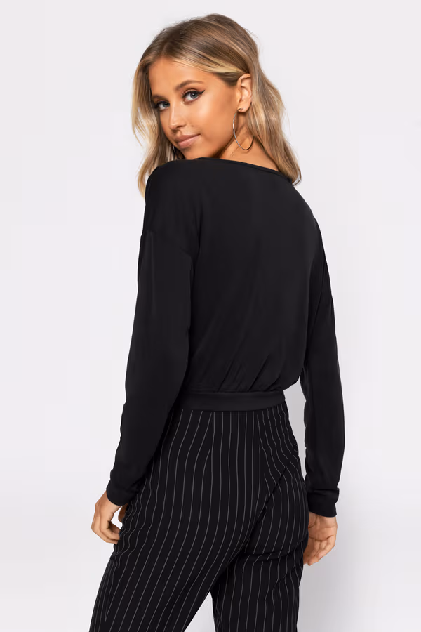 Wrap City Crop Top - Ivory