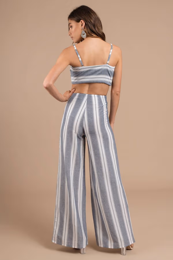 Beach Riot Avery Crop ` Top - Blue