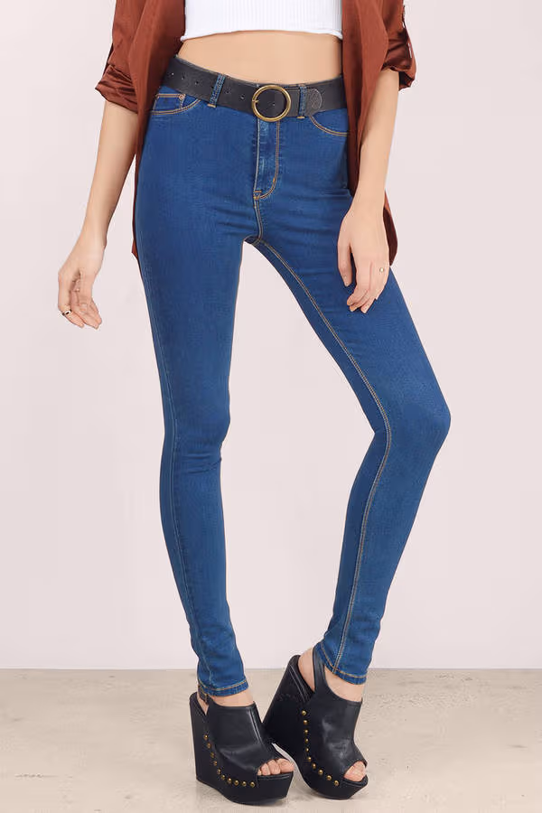Res Denim Harrys Skinny Jeans - Rapture Indigo