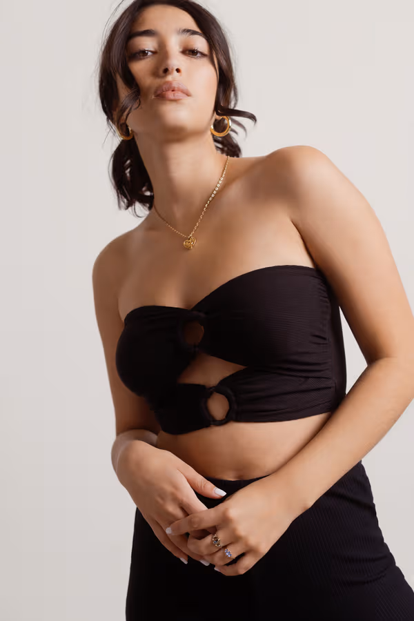 Bandits Crop Top - Sage