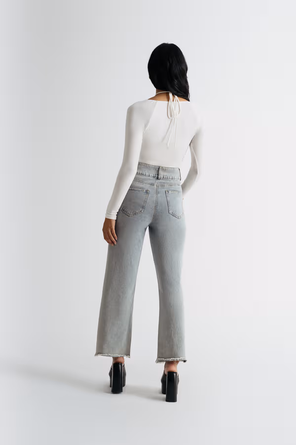 Give Me All Your Crop Top - Black