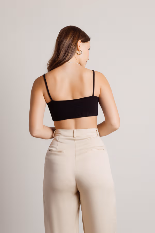 In A Mood Cutout Top - Beige