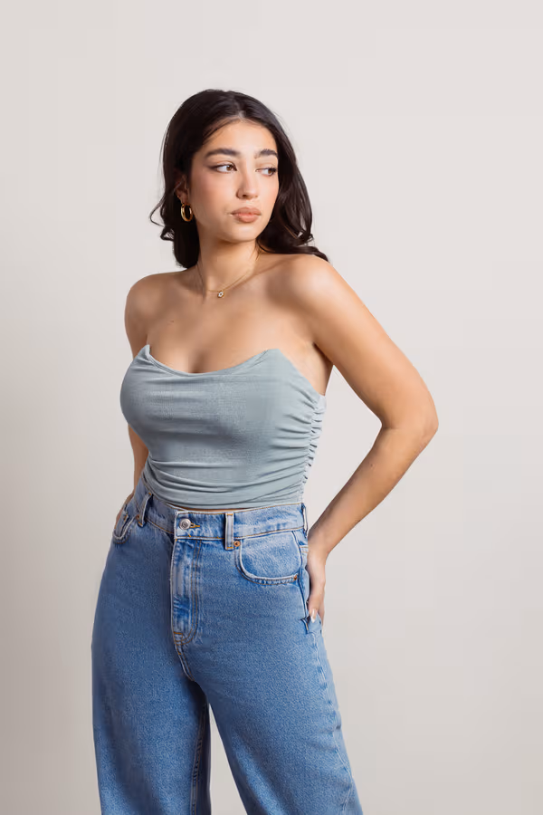 Good Girl Bad Girl Corset Top - Cream