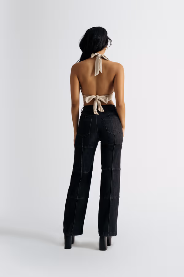 Kyle Crop Top - Ivory