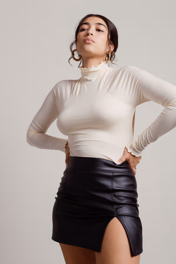 Avenir Backless Top - Ivory