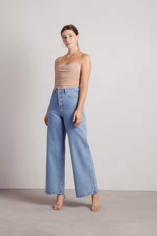 Kenzo Cross Back Bodysuit - Nude